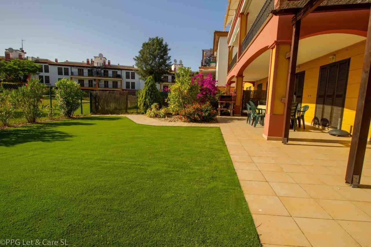 (PAR001) Modern Garden Apartment Ayamonte Exterior foto